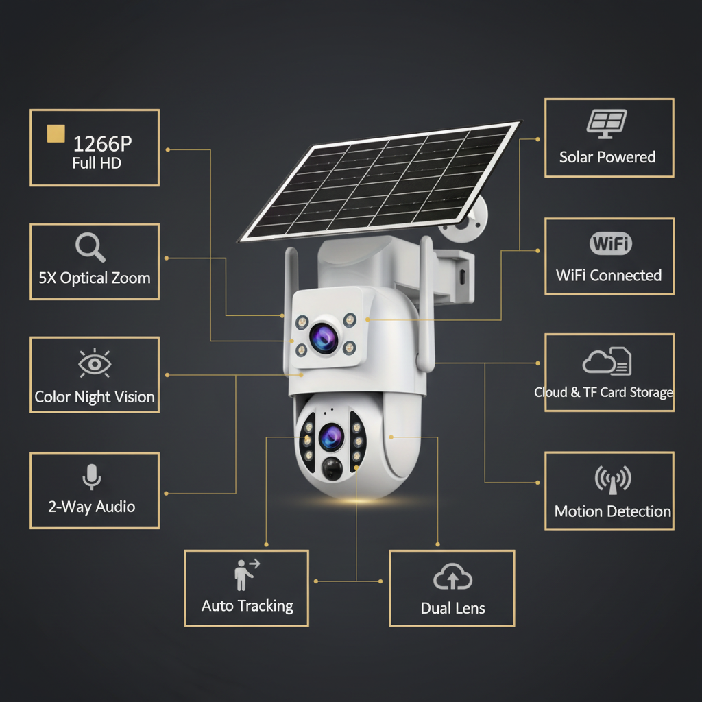 Premium Safe Living Wireless Outdoor Camera