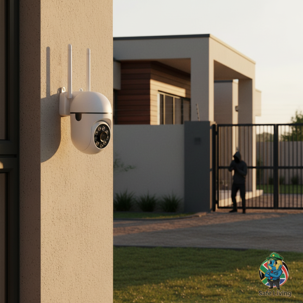 4-Pack WiFi Camera Outdoor Lifestyle Shot