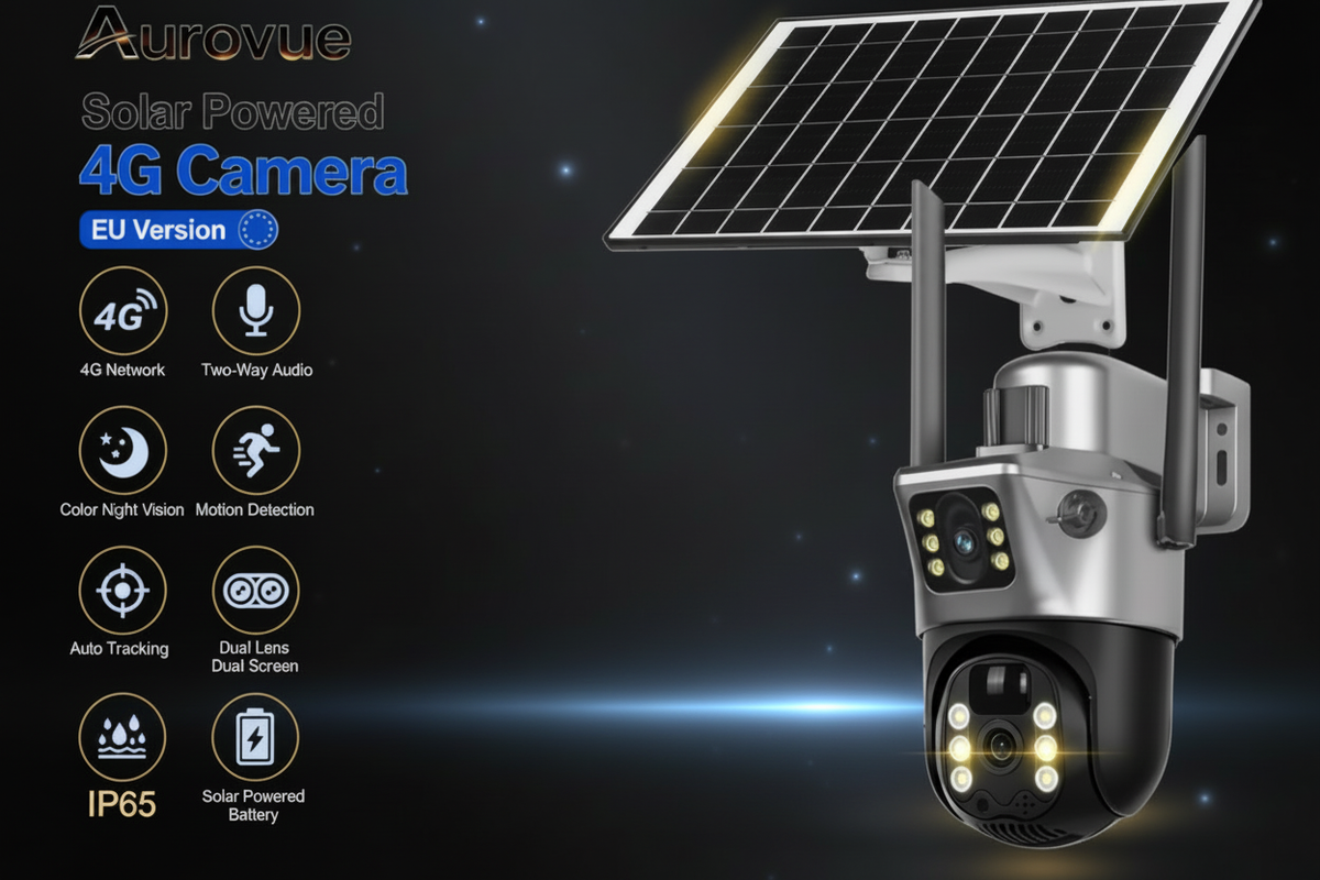 Premium white-accent security-camera hero image without inset photos