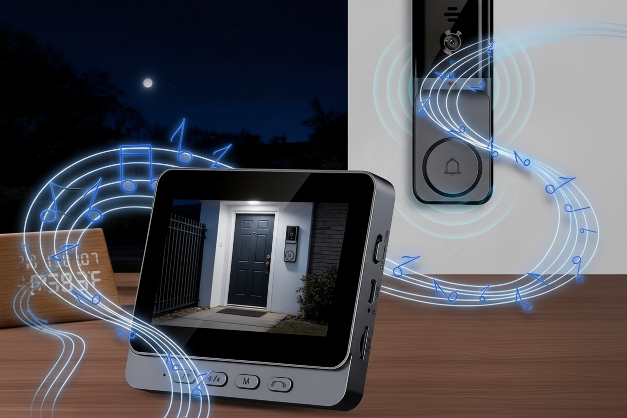 Smart Doorbell In-Use Lifestyle